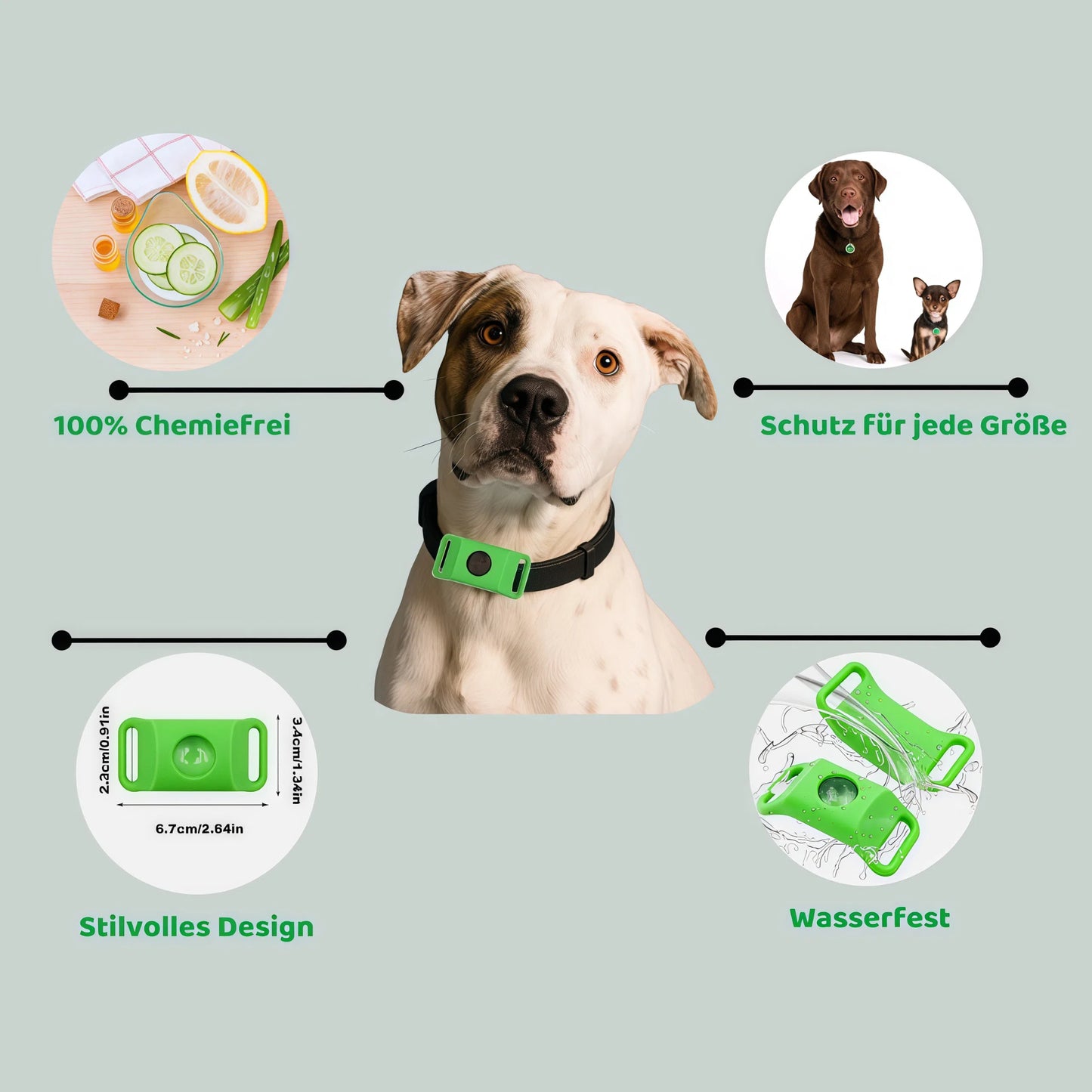 Floh & Zeckenschutz-Anhänger